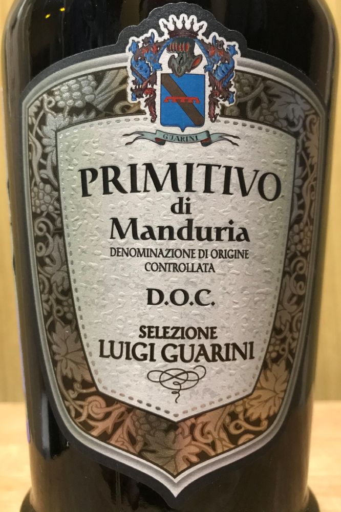 Losito e Guarini S.r.l. Selezione Luigi Guarini Primitivo di Manduria DOC 2018, Main, #8113