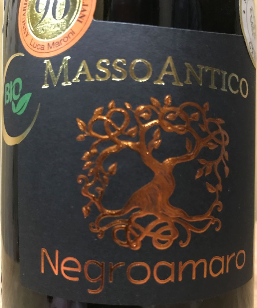 Cantine Di Ora Masso Antico Negroamaro Salento IGT 2019, Main, #8119