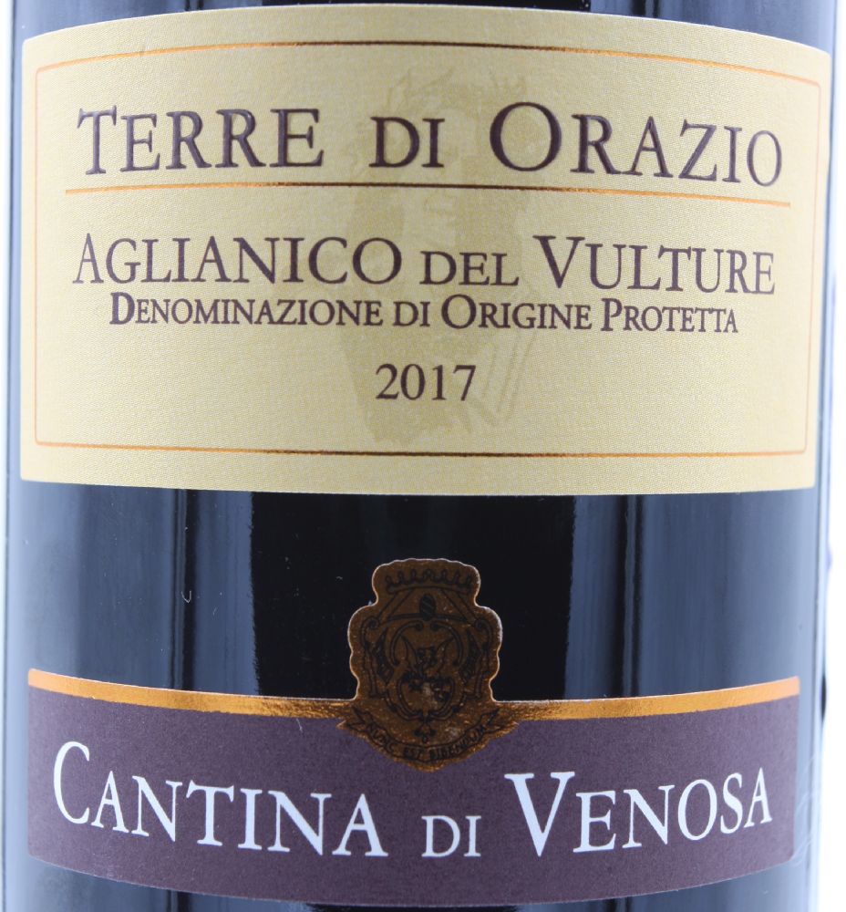 Cantina di Venosa S.c.a.r.l. Terre di Orazio Aglianico del Vulture DOC 2017, Main, #8210