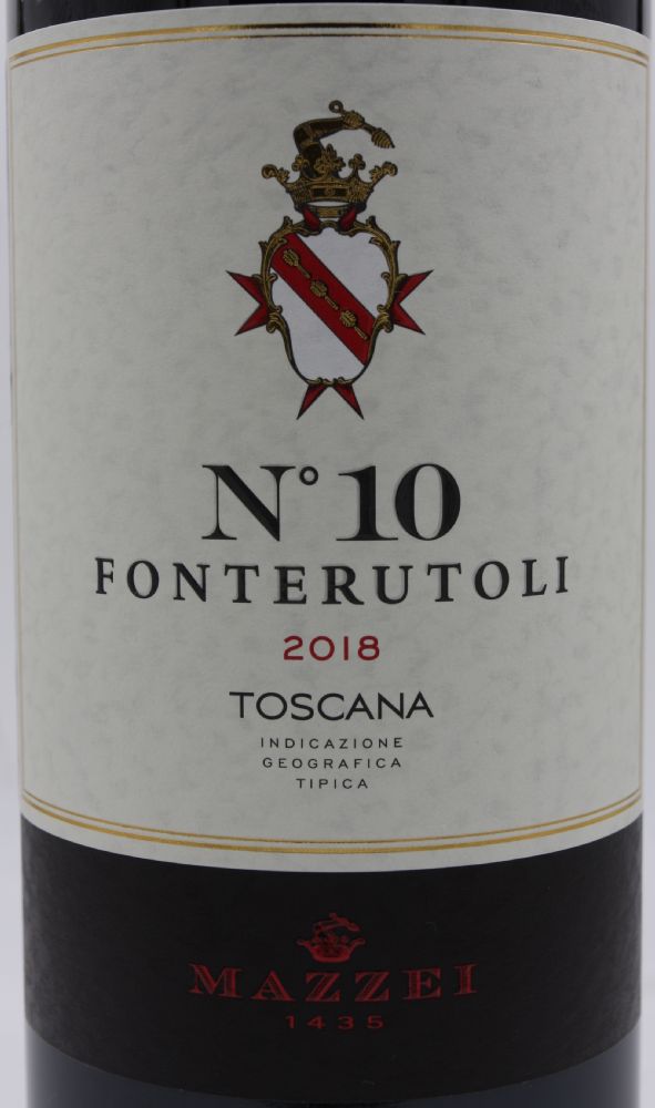 Marchesi Mazzei S.p.A. № 10 Fonterutoli Toscana IGT 2018, Main, #8217