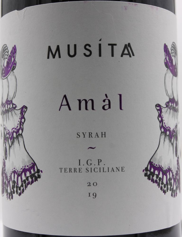 Musìta S.r.l. Amàl Syrah Terre Siciliane IGT 2019, Main, #8272