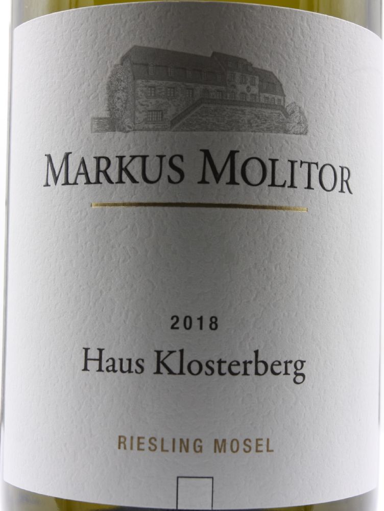 Weingut Markus Molitor Haus Klosterberg Riesling 2018, Main, #8295
