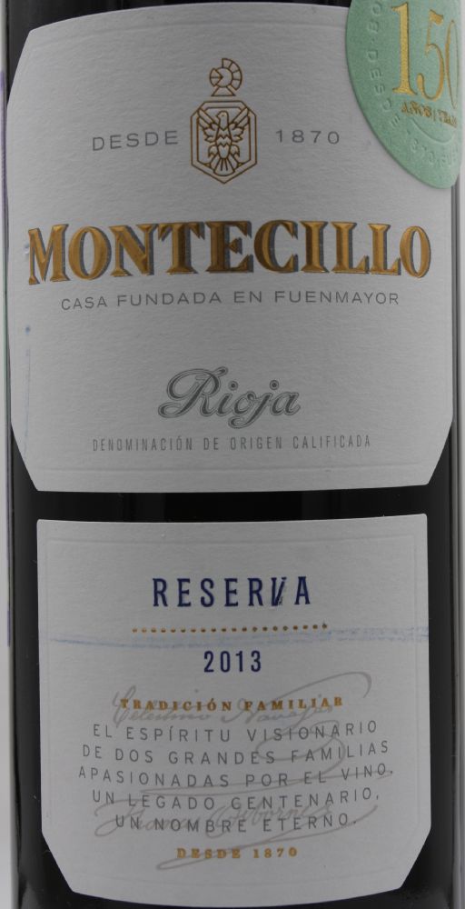 Bodegas Montecillo S.A. Reserva DOCa Rioja 2013, Main, #8364