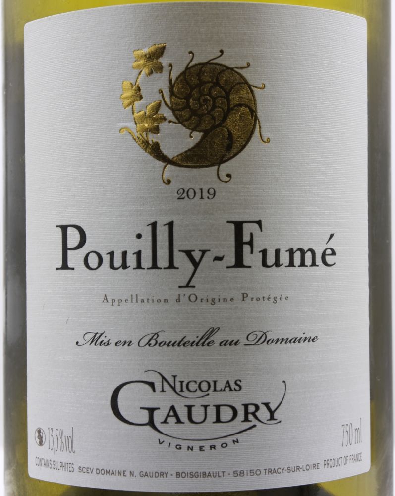 SCEV Domaine Nicolas Gaudry Pouilly-Fumé AOC/AOP 2019, Main, #8489