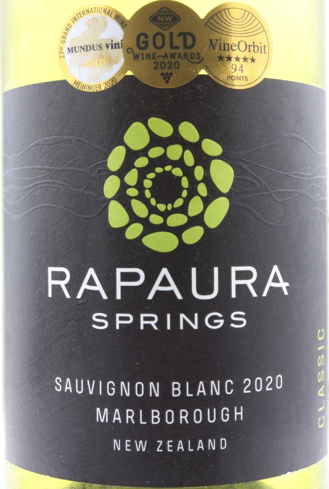 Rapaura Springs Ltd Sauvignon Blanc Marlborough 2020, Main, #8492