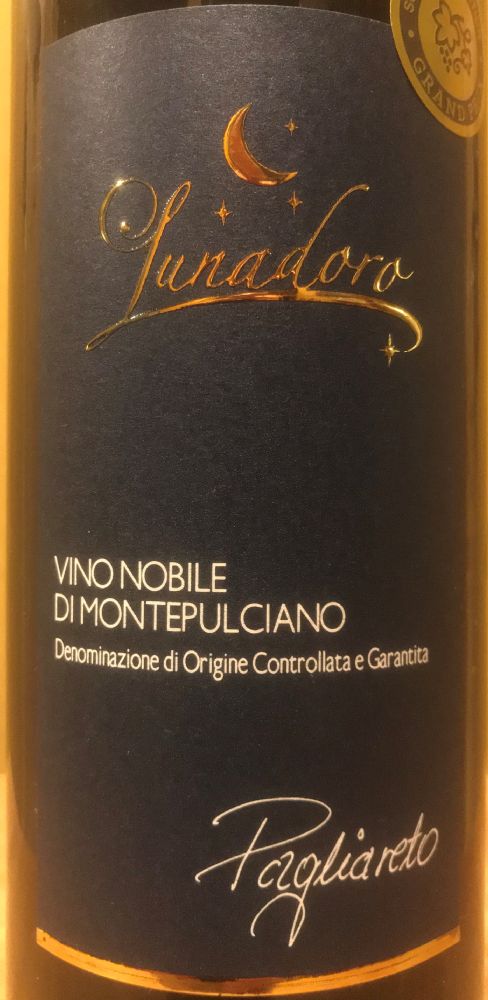 Società Agricola Lunadoro S.r.l. Pagliareto Vino Nobile di Montepulciano DOCG 2016, Main, #8532