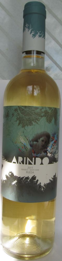 Bodegas y Viñedos Shaya S.L. Arindo Verdejo DO Rueda 2011, Front, #856