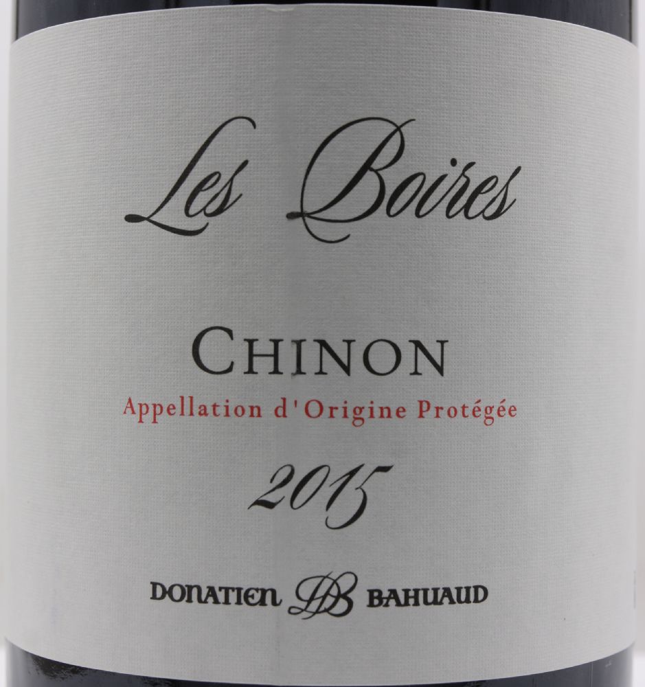 Ackerman SA Donatien Bahuaud Les Boires Chinon AOC/AOP 2015, Main, #8596