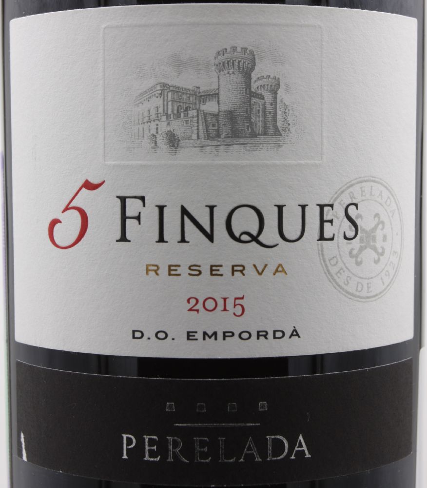 Cavas Castillo de Perelada S.A. 5 Finques Reserva DO Empordá 2015, Main, #8614