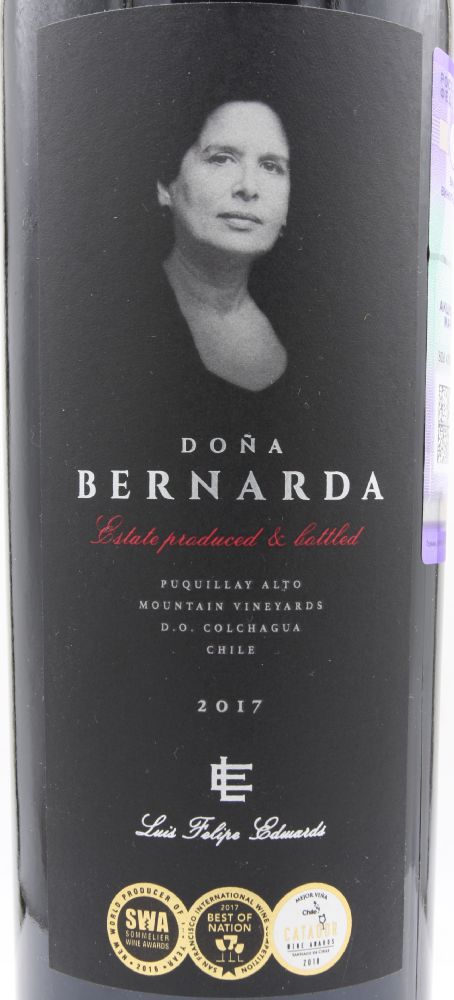 Viña Luis Felipe Edwards Doña Bernarda D.O. Colchagua Valley 2017, Main, #8679