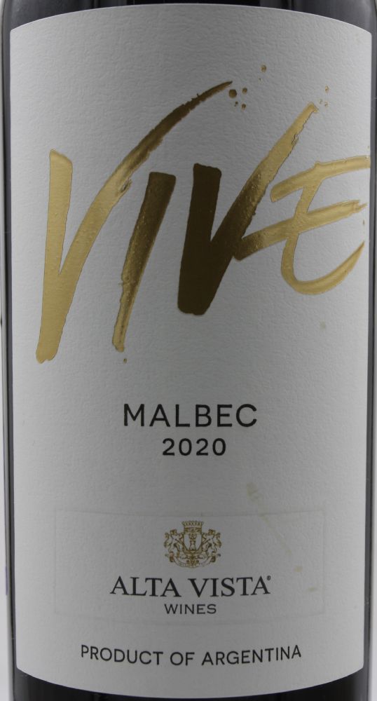 La Casa del Rey S.A. Alta Vista Vive Malbec 2020, Main, #8706