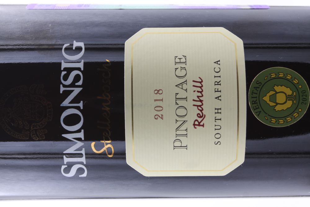 Simonsig Redhill Pinotage W.O. Stellenbosch 2018, Main, #8715