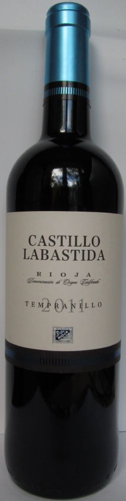 Bodegas y Viñedos Labastida Castillo Labastida Tempranillo DOCa Rioja 2011, Front, #873