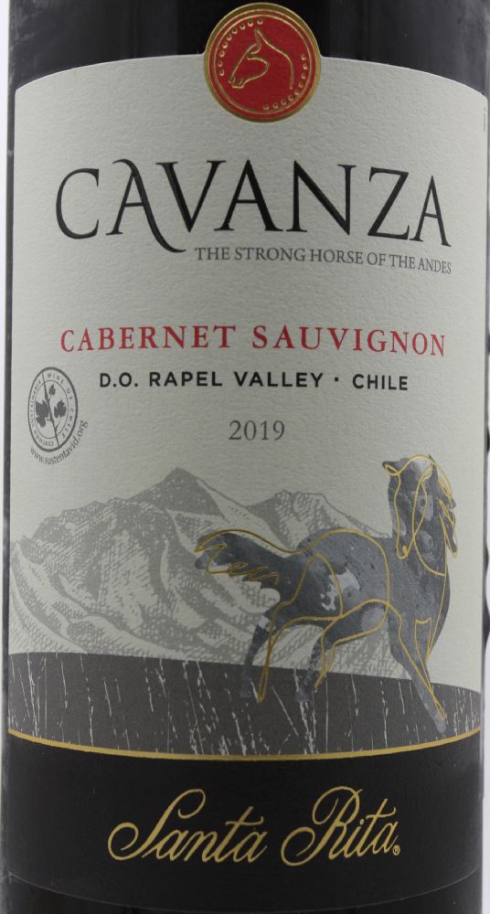 Viña Santa Rita S.A. Cavanza Cabernet Sauvignon 2019, Main, #8773