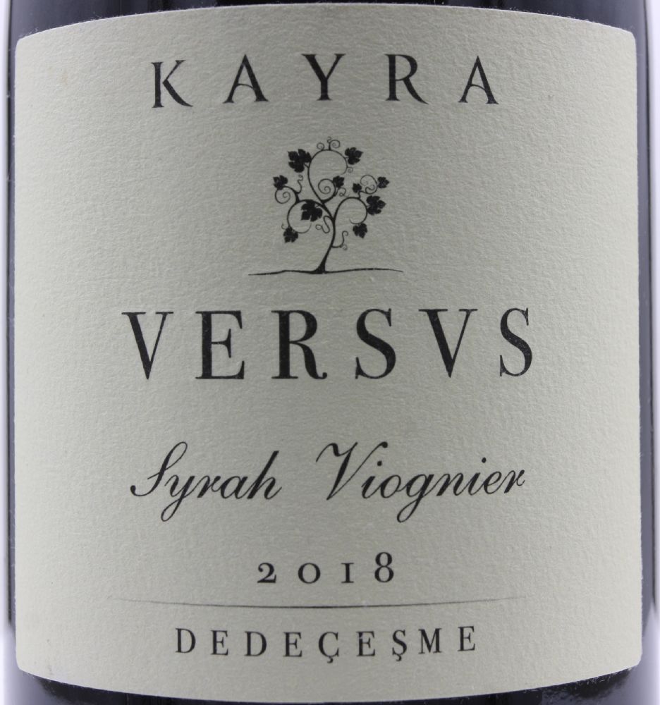 Kayra Versus Syrah Viognier 2018, Main, #8782