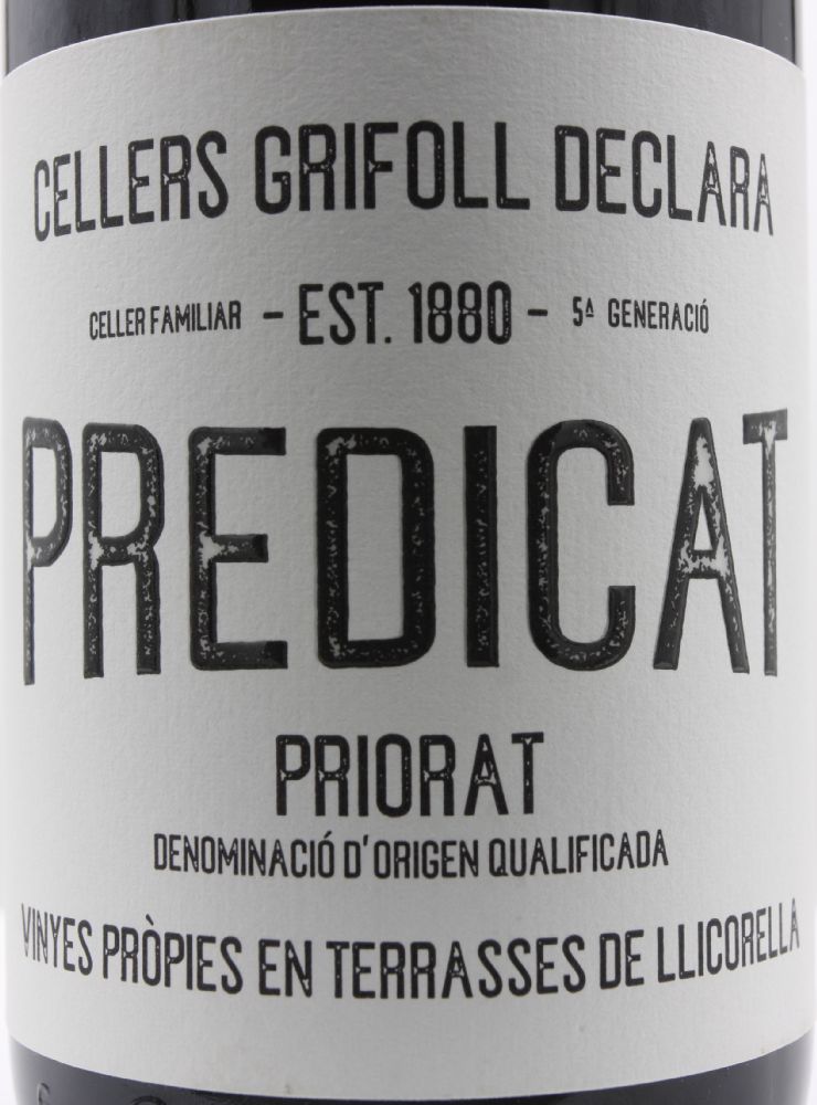 Grifoll Declara Grup S.L. PREDICAT DOCa Priorat 2017, Main, #8799