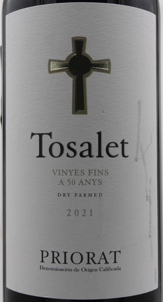 Hammeken Cellars S.L. Tosalet Vinyes Fins a 50 anys DOCa Priorat 2021, Main, #8843