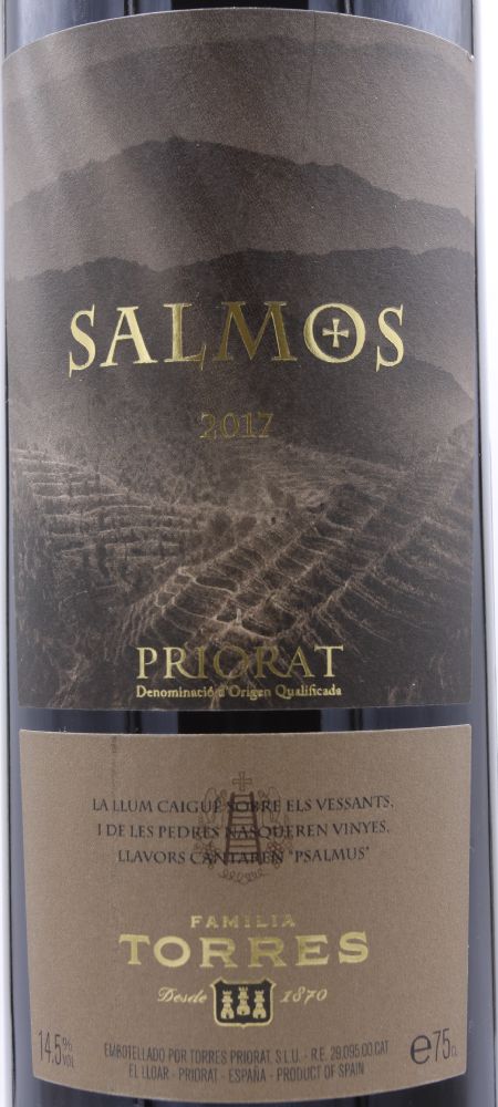 Torres Priorat S.L. SALMOS DOCa Priorat 2017, Main, #8917