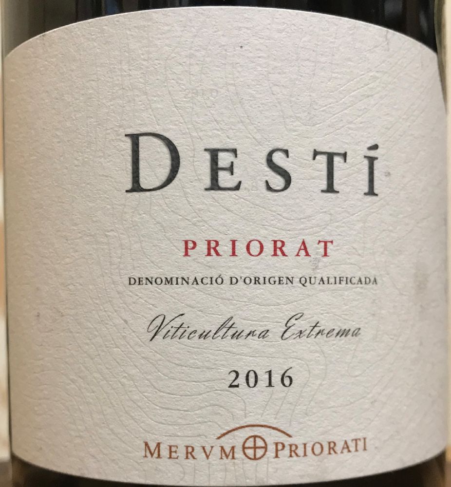 Merum Priorati S.L. Destí DOCa Priorat 2016, Main, #8976