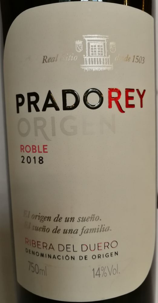 Real Sitio de Ventosilla S.A. Pradorey Origen Roble DO Ribera del Duero 2018, Main, #8994