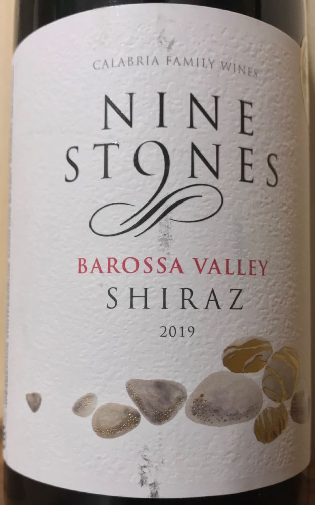Calabria Family Wines Pty Ltd Nine Stones Shiraz Barossa Valley 2019, Main, #9000