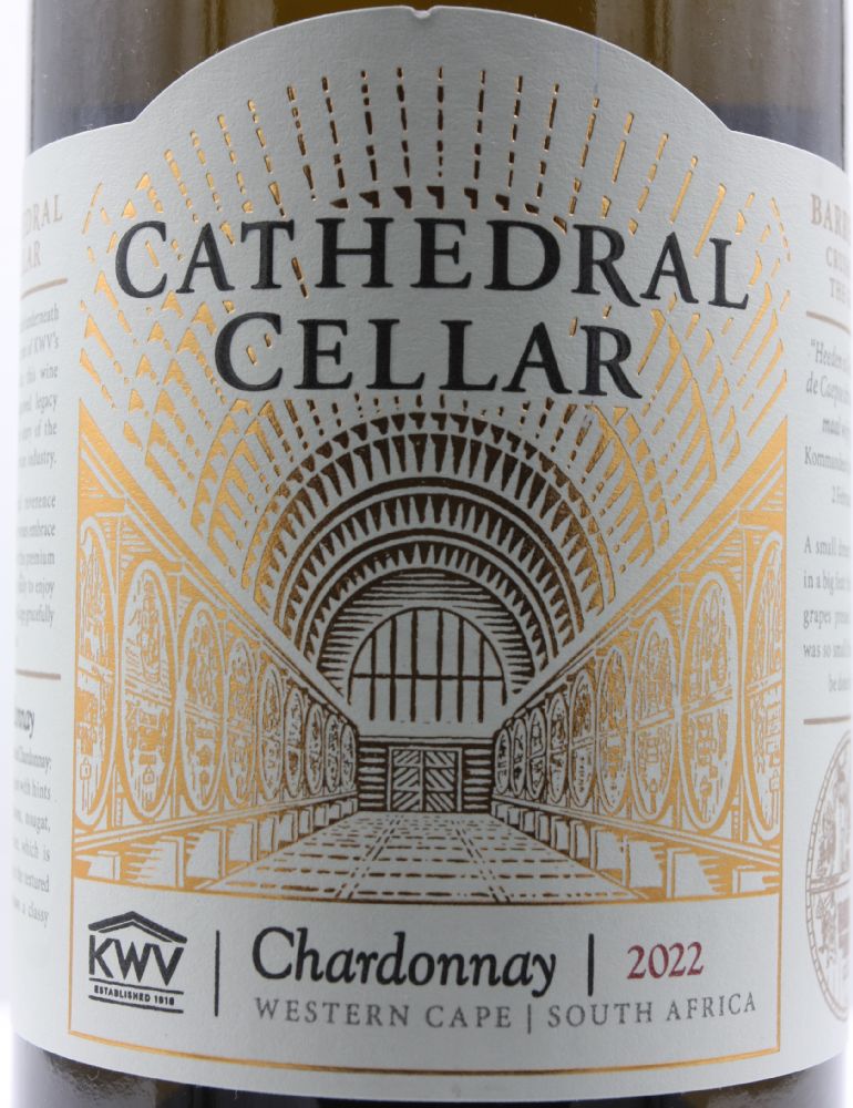 Warshay Investments (Pty) Ltd Cathedral Cellar Chardonnay W.O. Western Cape 2022, Main, #9055