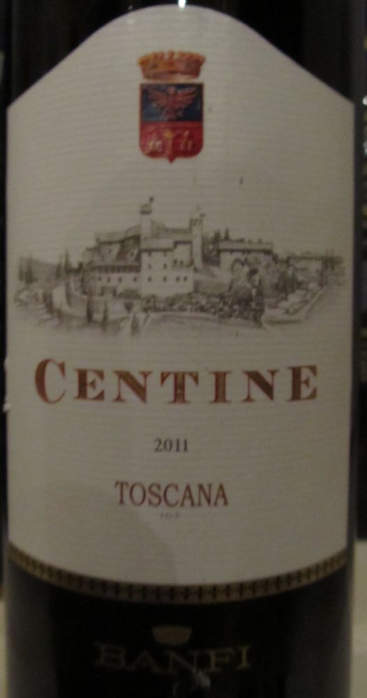 BANFI S.A. S.r.l. Centine Toscana IGT 2011, Front, #911