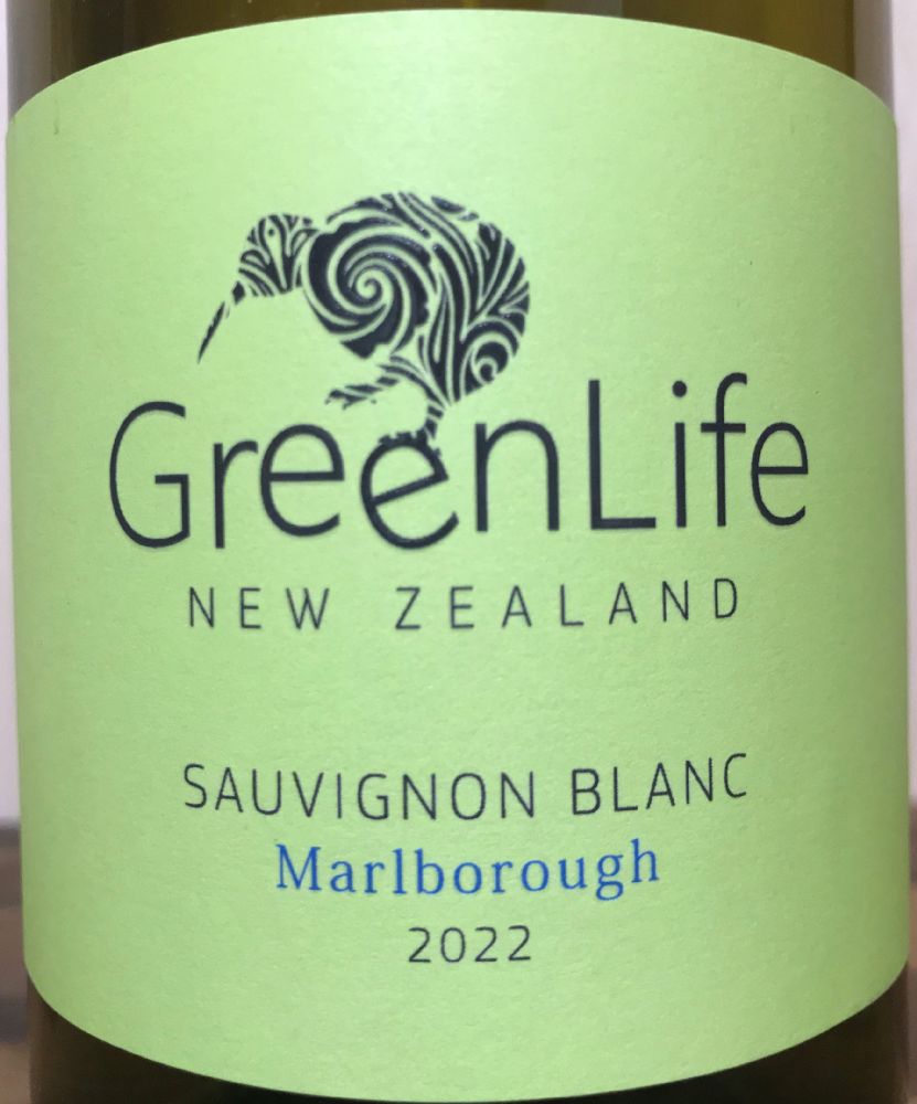 Les Grands Chais de France SAS GreenLife Sauvignon Blanc Marlborough 2022, Main, #9159