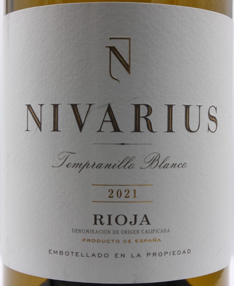 Bodegas Nivarius S.L. Tempranillo blanco DOCa Rioja 2021, Main, #9181
