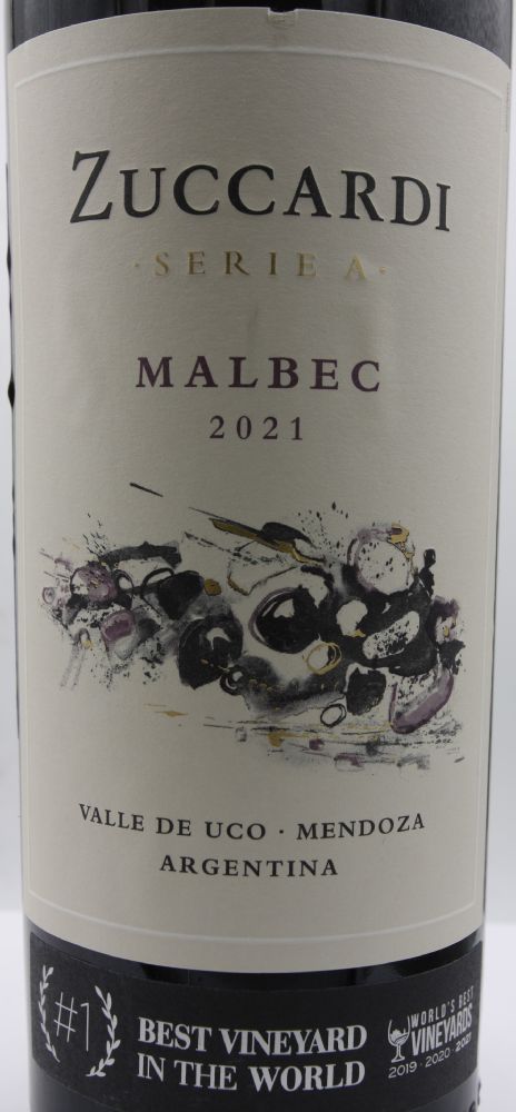 Familia Zuccardi (La Agricola S.A.)  Serie A Malbec I.G. Valle de Uco 2021, Main, #9202