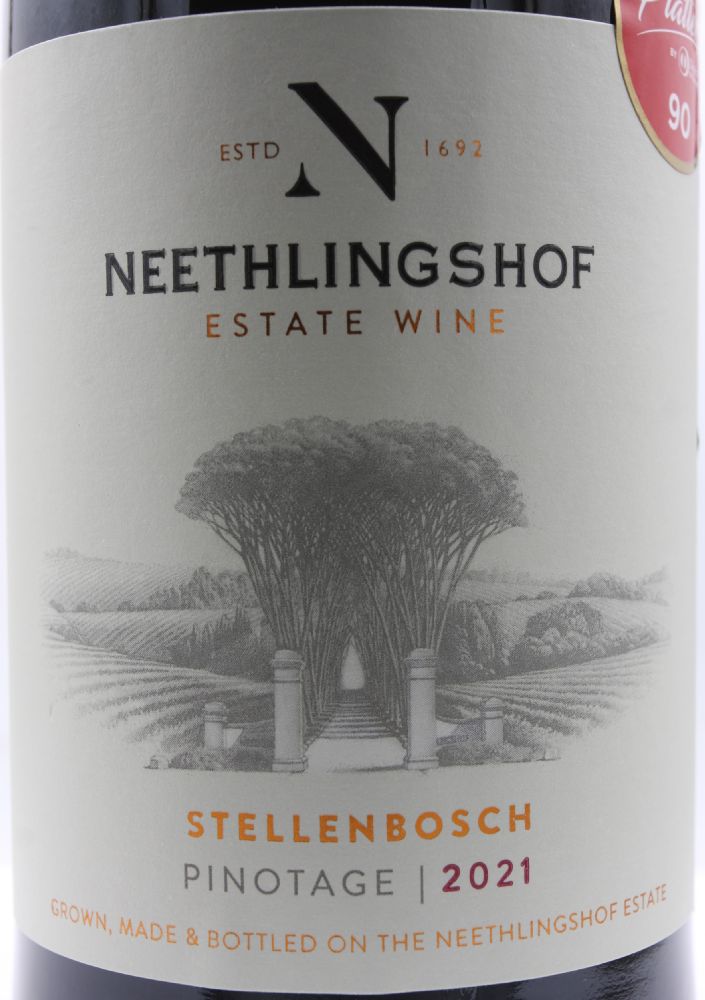 Neethlingshof Estate (Pty) Ltd Pinotage W.O. Stellenbosch 2021, Main, #9264