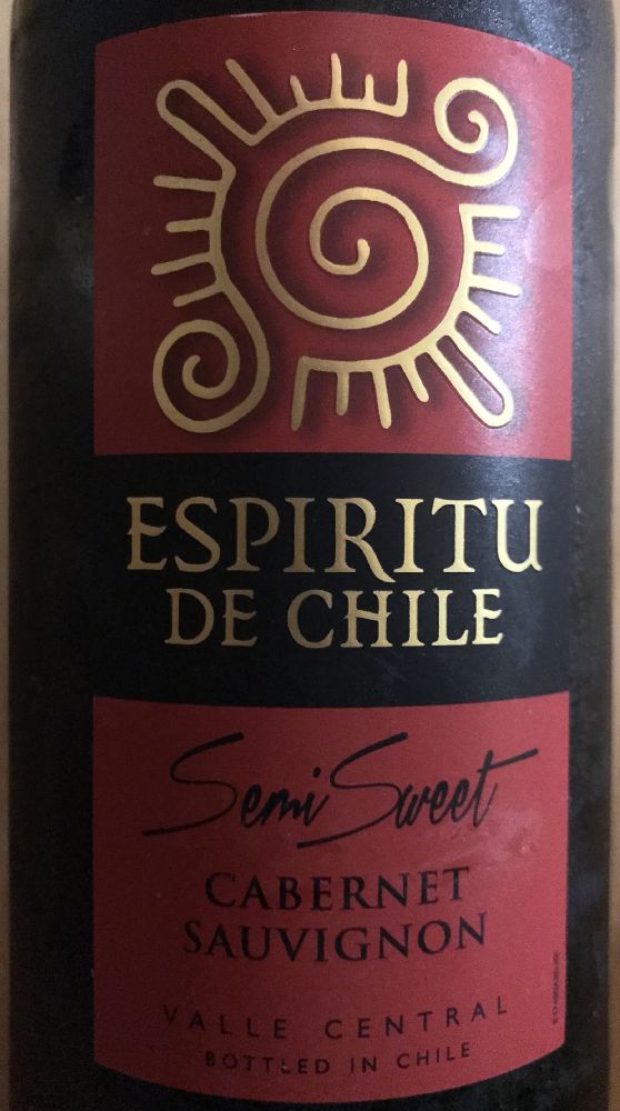Aresti Chile Wine S.A. Espiritu de Chile Cabernet Sauvignon 2021, Main, #9277