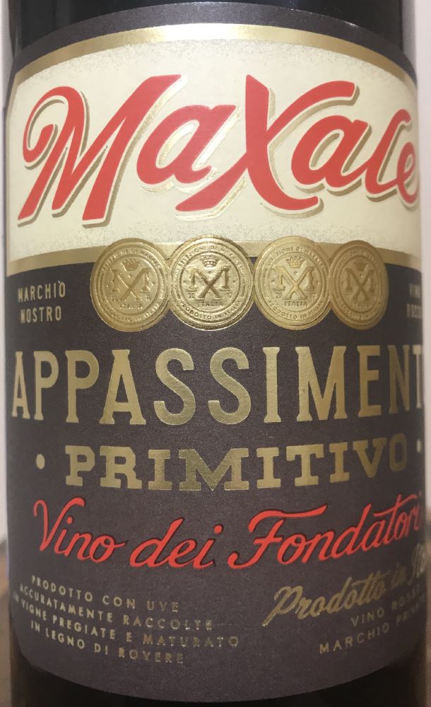 Megale Hellas S.r.l. Maxale Appassimento Primitivo 2022, Main, #9314