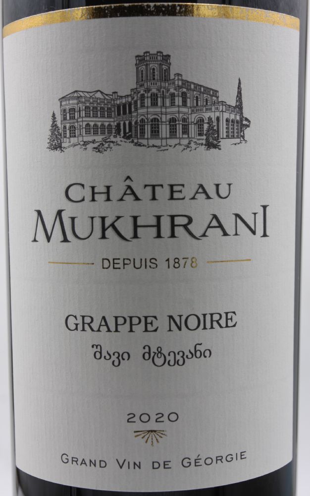 Château Mukhrani Grappe Noire 2020, Main, #9370
