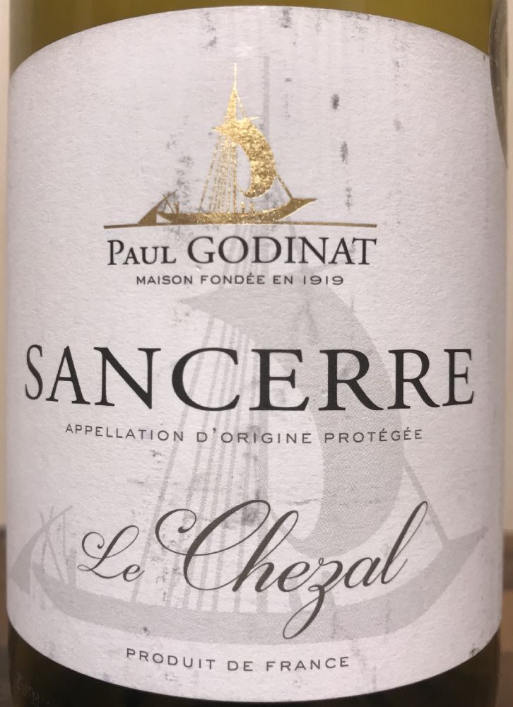 Caves De La Pretrise SAS Paul Godinat le Chezal Sancerre AOC/AOP 2017, Main, #9435