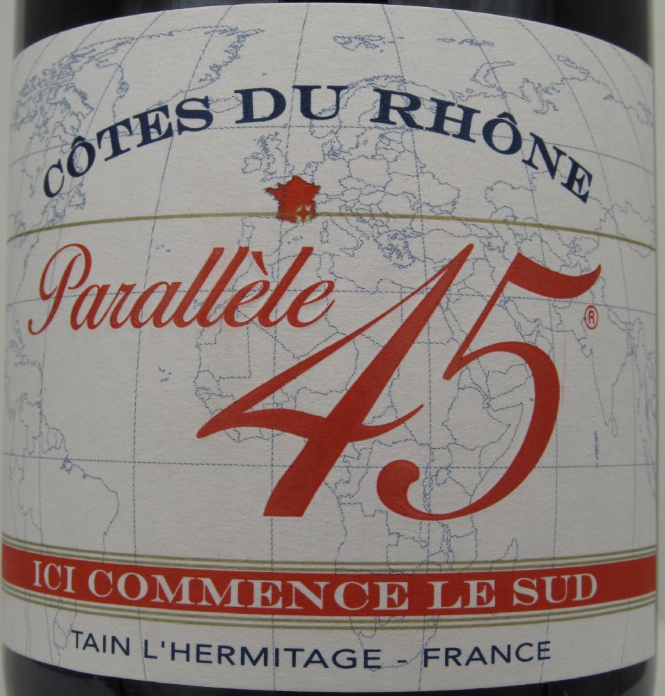 Paul Jaboulet Aîné Parallèle 45 Côtes du Rhône AOC/AOP 2010, Main, #965