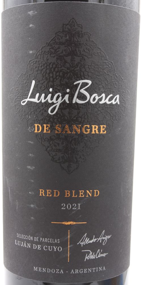 Leoncio Arizu S.A. Luigi Bosca De Sangre Red Blend I.G. Luján de Cuyo 2021, Main, #9678