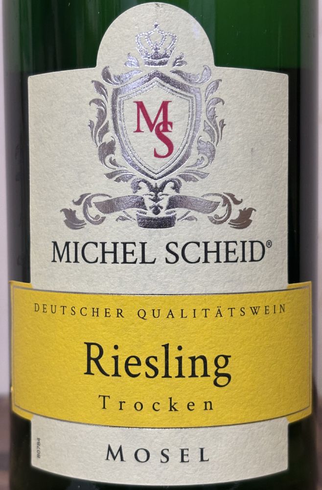 Weinkellerei Einig-Zenzen GmbH & Co KG Michel Scheid Riesling 2023, Main, #9684