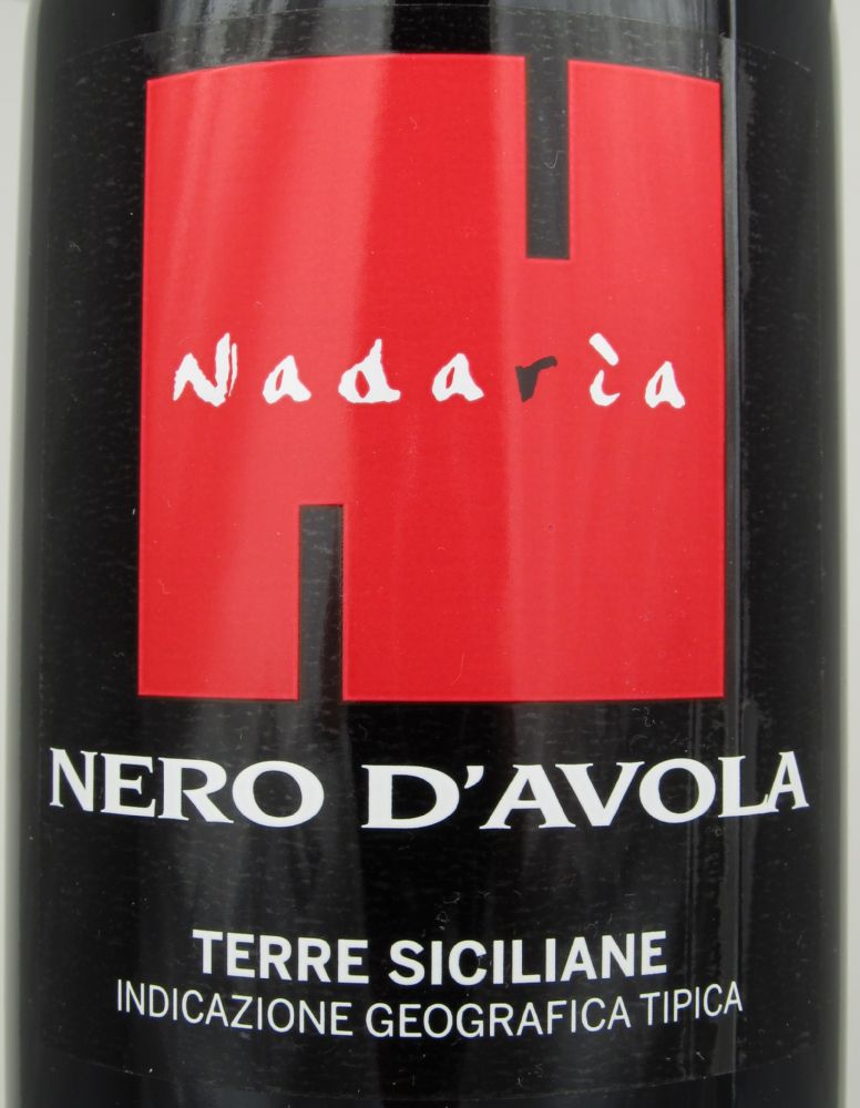 Cusumano S.R.L. Societa Agricola Nadaria Nero d'Avola Terre Siciliane IGT 2012, Front, #971