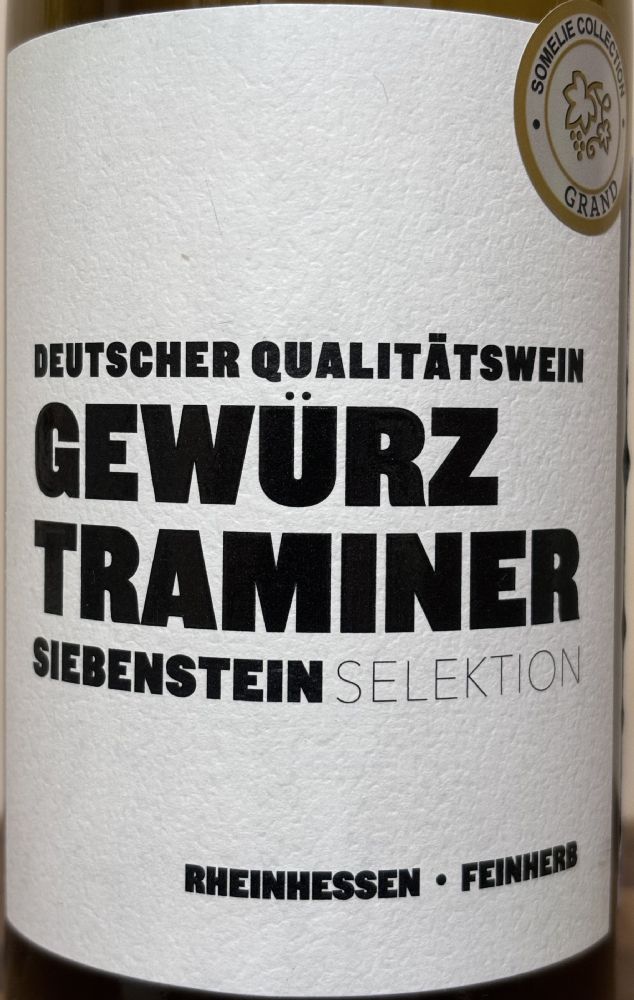 Andreas Oster Weinkellerei KG Siebenstein Selection Gewürztraminer 2023, Main, #9803