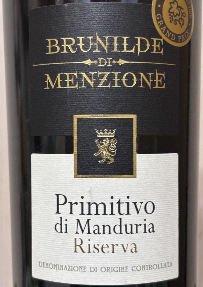 Cantine Di Ora Brunilde di Menzione Primitivo di Manduria Riserva DOC 2021, Main, #9839