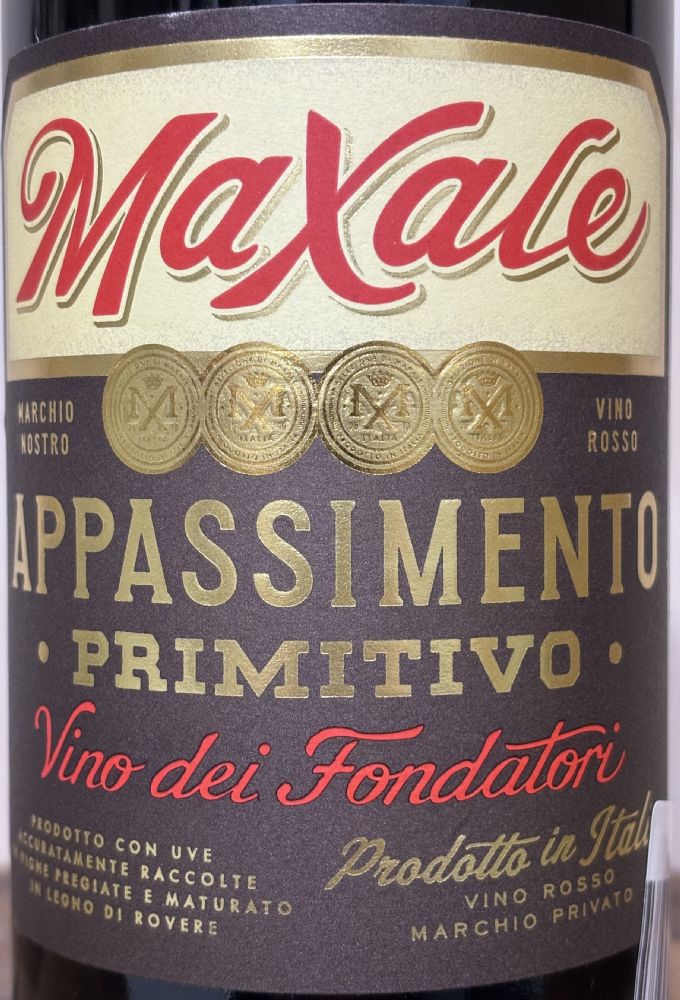 Megale Hellas S.r.l. Maxale Appassimento Primitivo 2023, Main, #9861