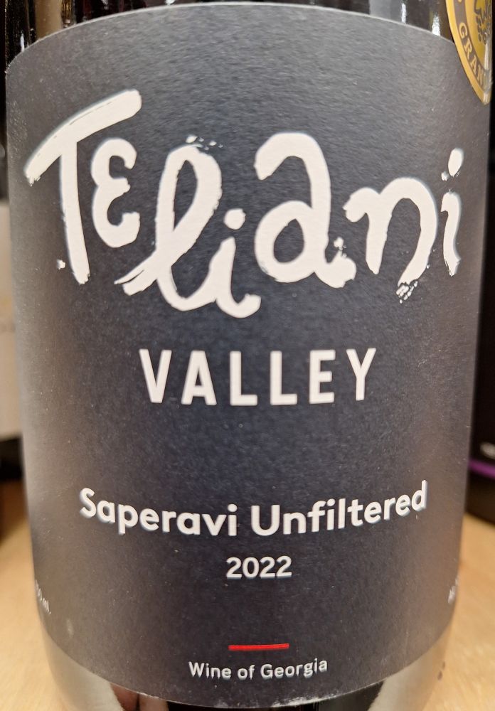JSC Teliani Valley Unfiltered Saperavi 2022, Main, #9874