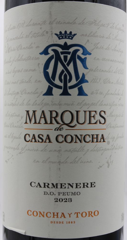 Viña Concha y Toro S.A. Marques de Casa Concha Carménère Peumo 2023, Main, #9882