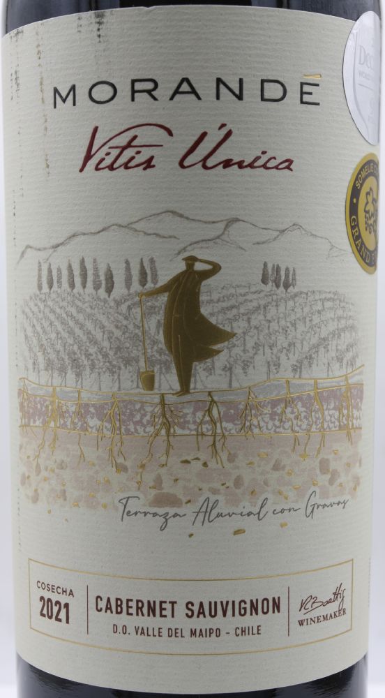 Viña Morandé S.A. Vitis Única Cabernet Sauvignon D.O. Maipo Valley 2021, Main, #9893