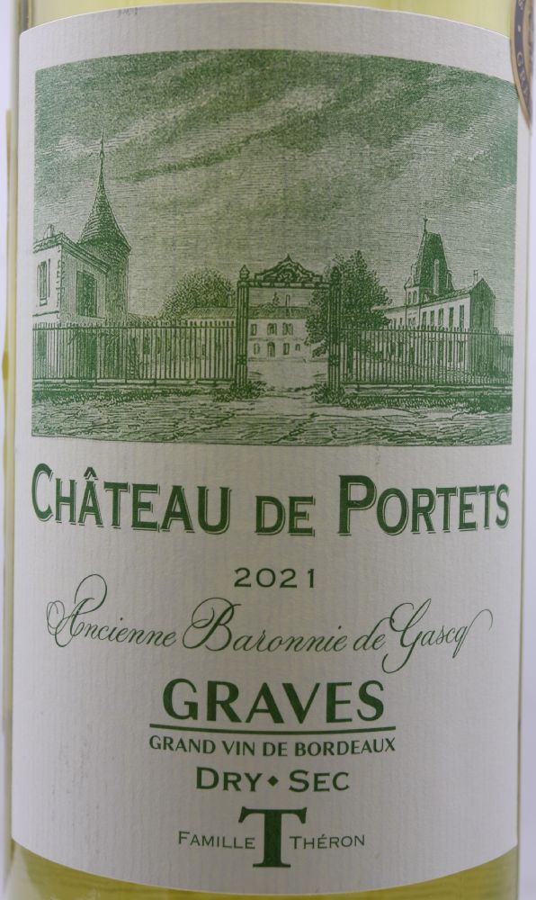 SCEA Théron-Portets Château de Portets Graves AOC/AOP 2021, Main, #9936