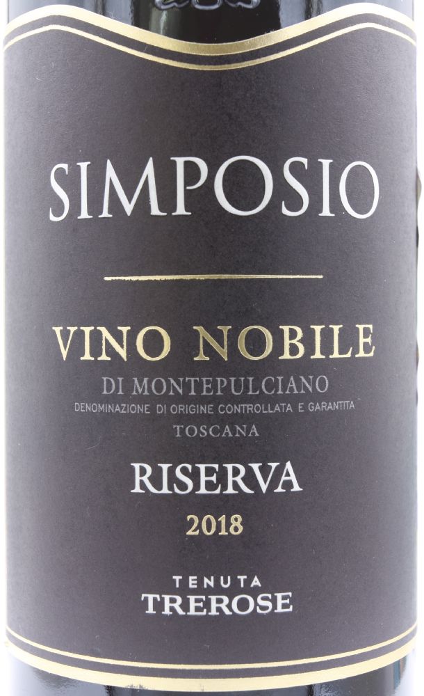 Tenuta Trerose Società Agricola a r.l. SIMPOSIO Vino Nobile di Montepulciano Riserva DOCG 2018, Main, #9957