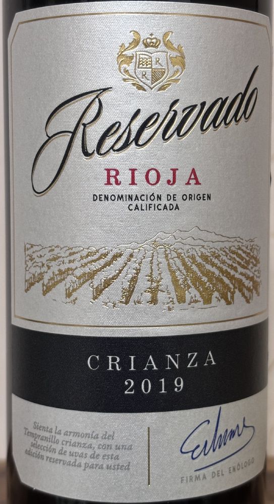 J. García Carrión S.A. Reservado Crianza DOCa Rioja 2019, Main, #9976