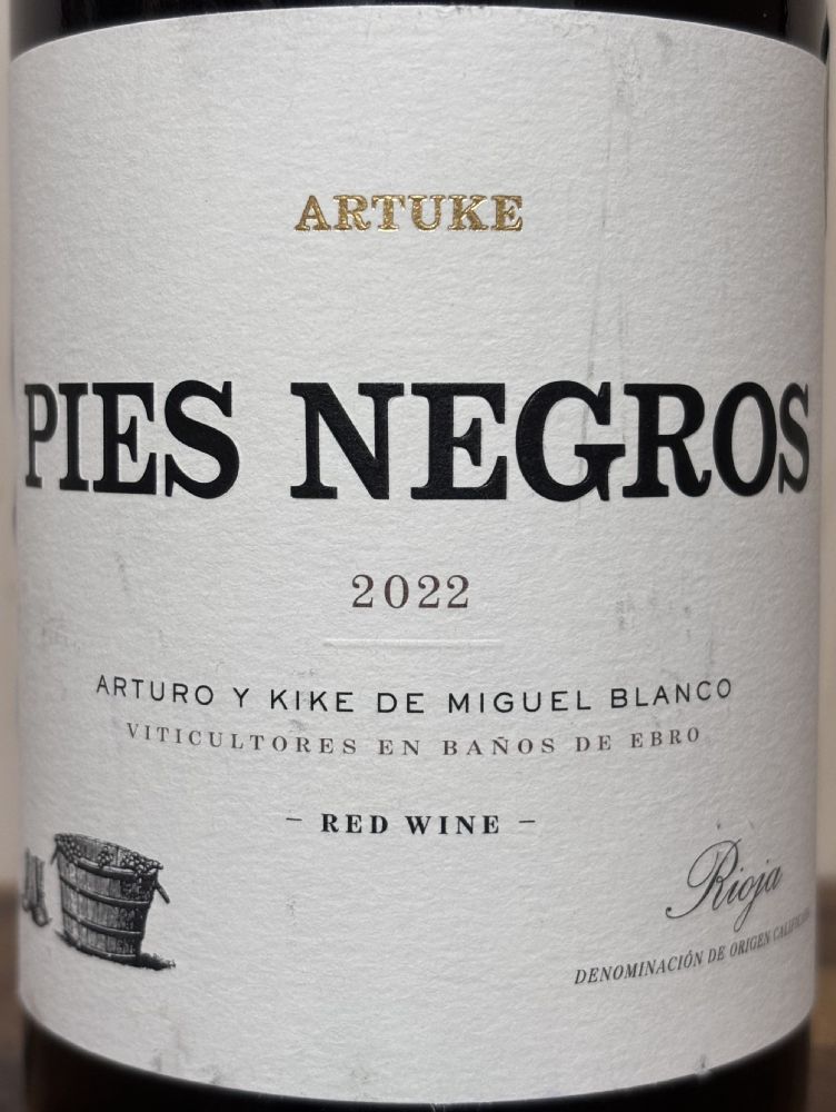 Bodegas y Viñedos Artuke S.L. PIES NEGROS DOCa Rioja 2022, Main, #9997